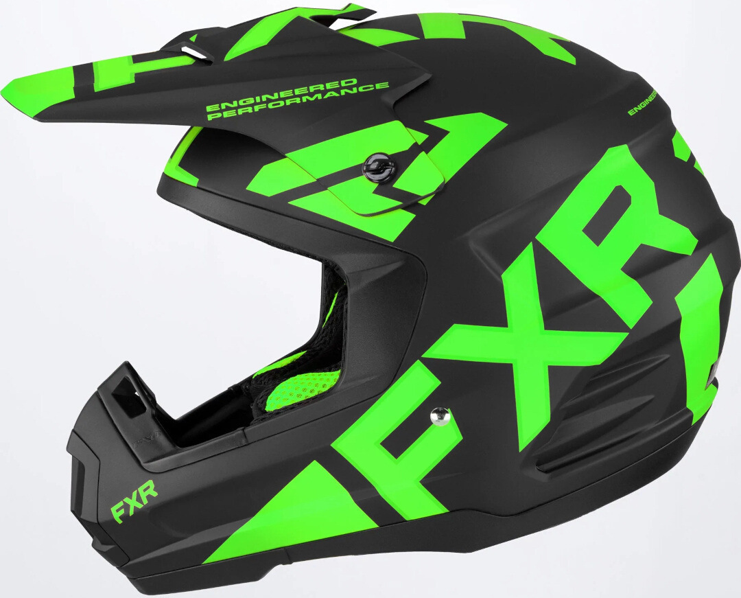 FXR Torque Team Snescooterhjelm sort/grøn S (55/56) Figur 2