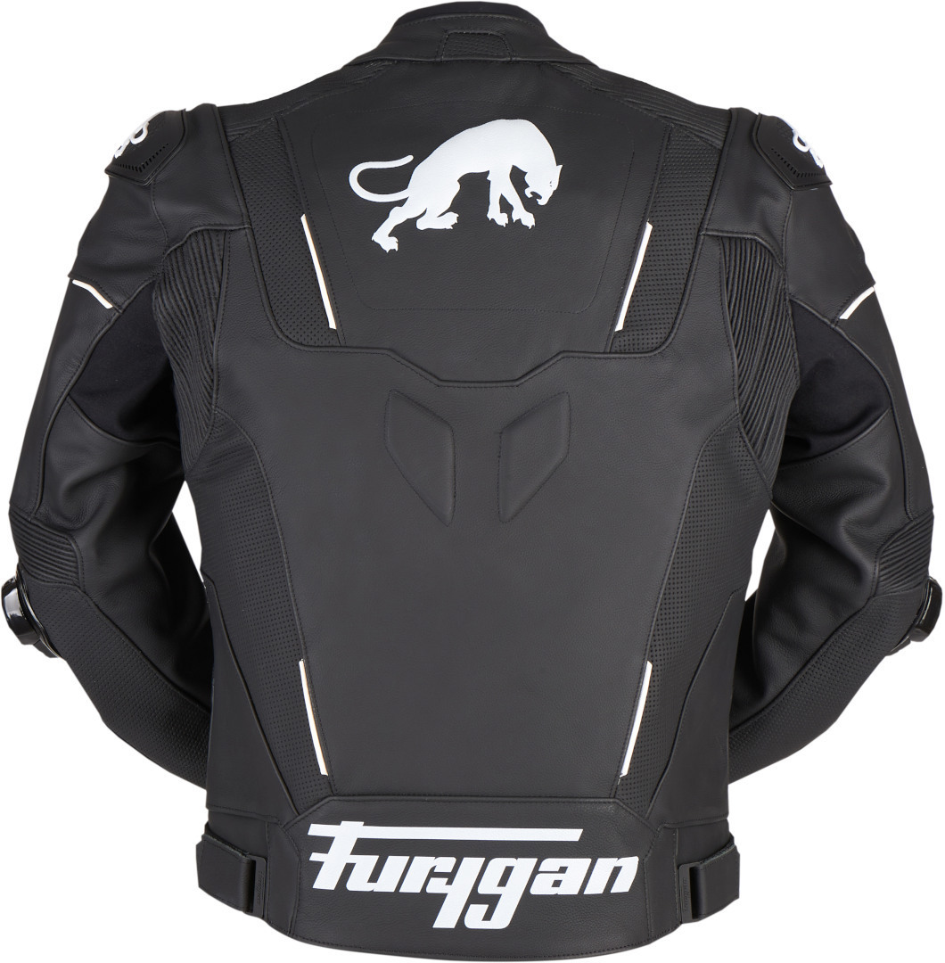 Furygan Raptor Evo 2 Motorcykel læderjakke Sort/hvid L Figur 3