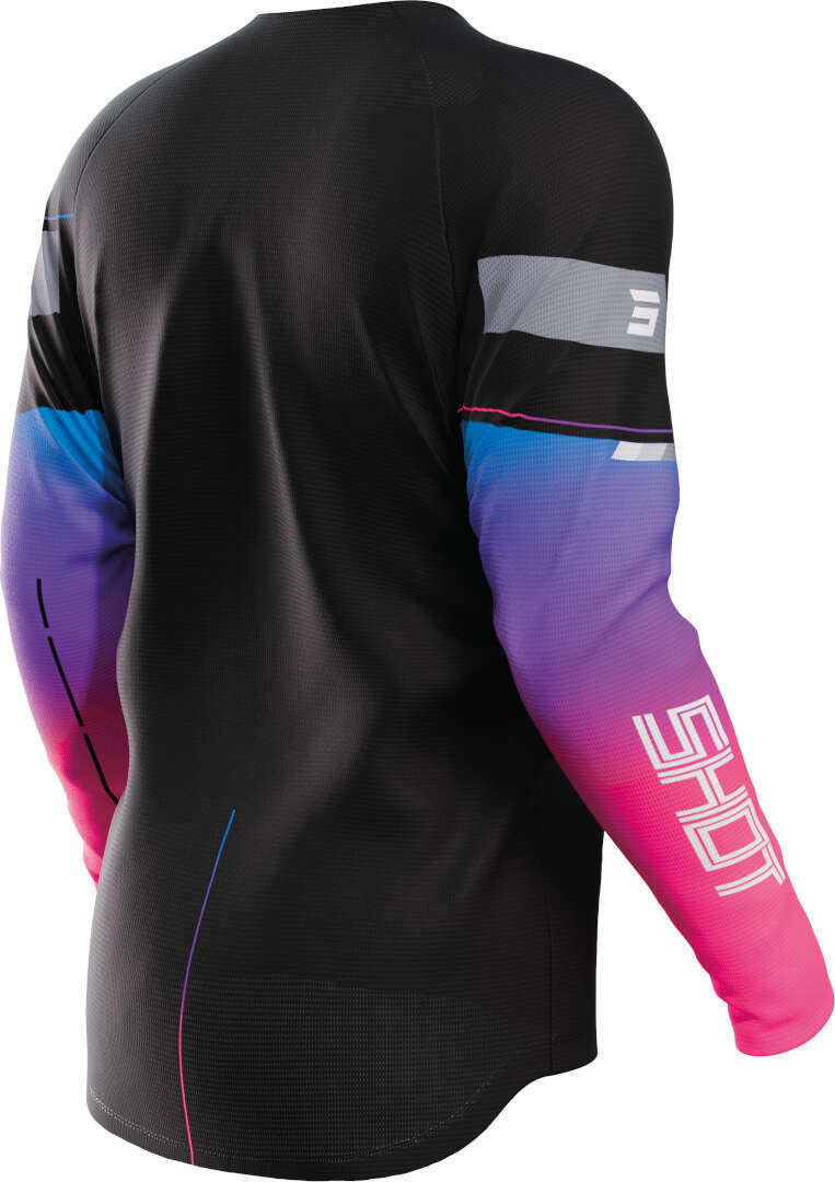 Shot Draw Kid Indy Camisola de Motocross preto S Figura 2