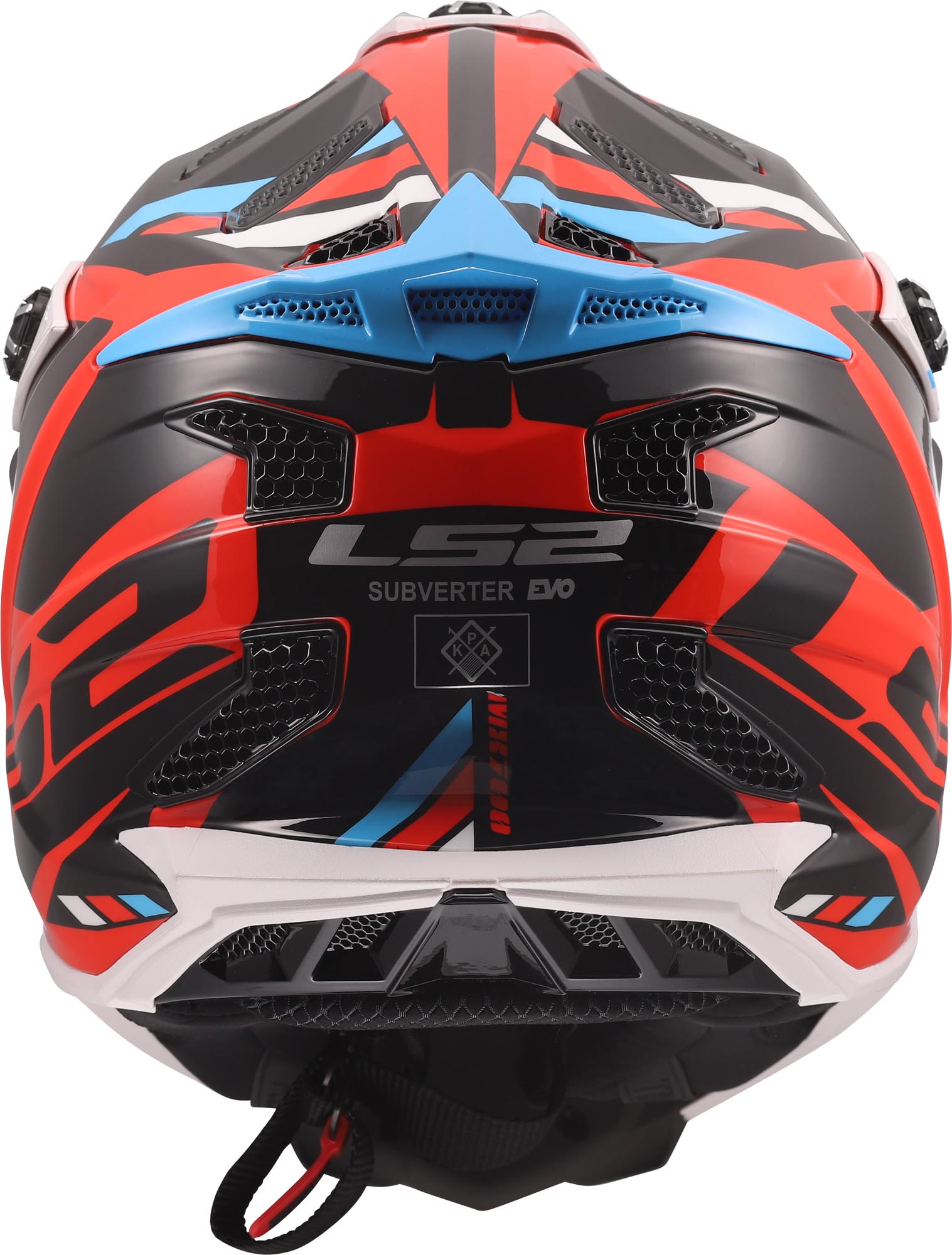 LS2 MX700 Subverter Evo II Stomp Motocross Helmet white/blue/red S (55/56) Figure 4