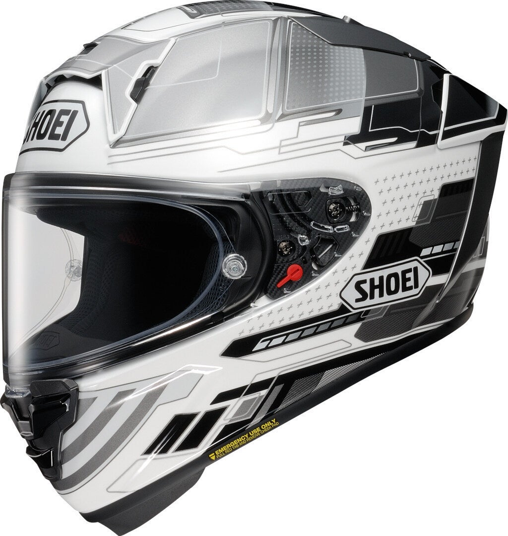 Shoei X-SPR Pro Proxy 헬멧 흰색/검정/회색 XL (61/62) 그림 1