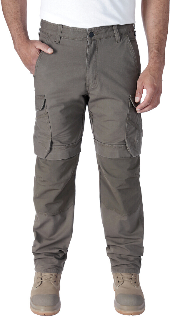 Carhartt Relaxed Fit Straight Steel Rugged Flex Ripstop Double-Front Cargo Pantaloni Asfalt 42/32 Figura 9