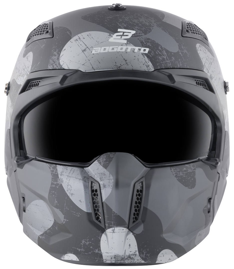 Bogotto Radic Camo 22.06 Cască Black matt 2XL Figura 8
