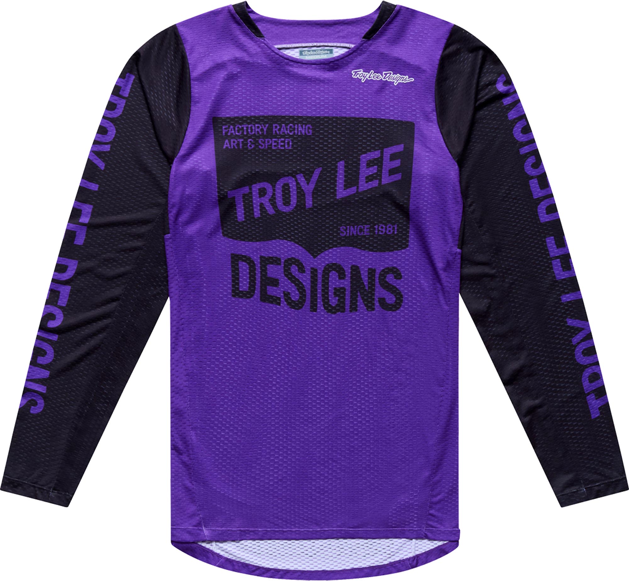 Troy Lee Designs GP Pro Air Locked Motocrosstrøje lilla L Figur 1