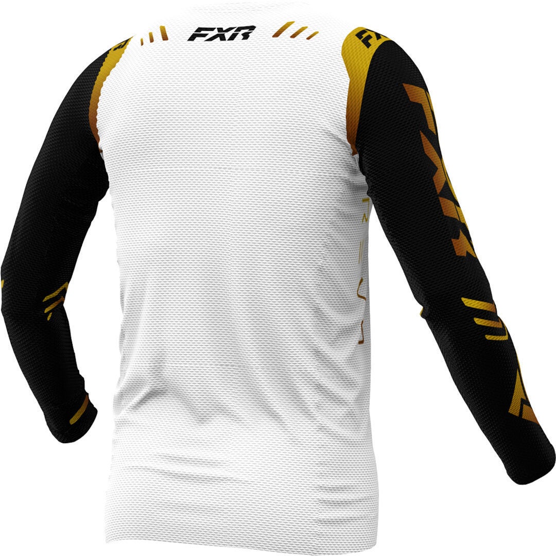 FXR Revo 2024 Motocross trøje hvid/sort/guld M Figur 6