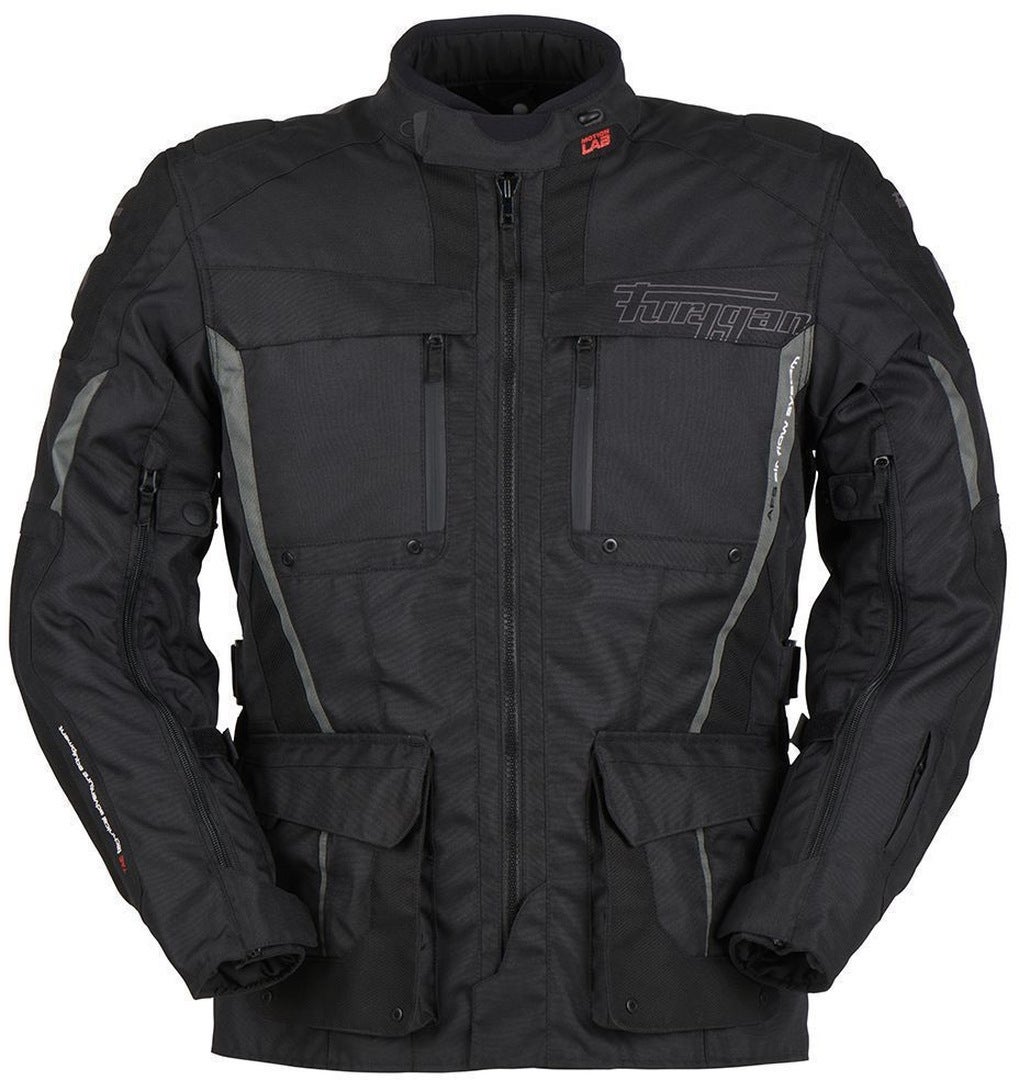 Furygan Brevent 3in1 Motorcycle Textile Jacket black/grey XL Figure 1