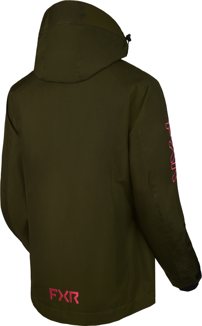 FXR Fresh 2025 Ladies Snowmobile Jacket green 8 Figure 2