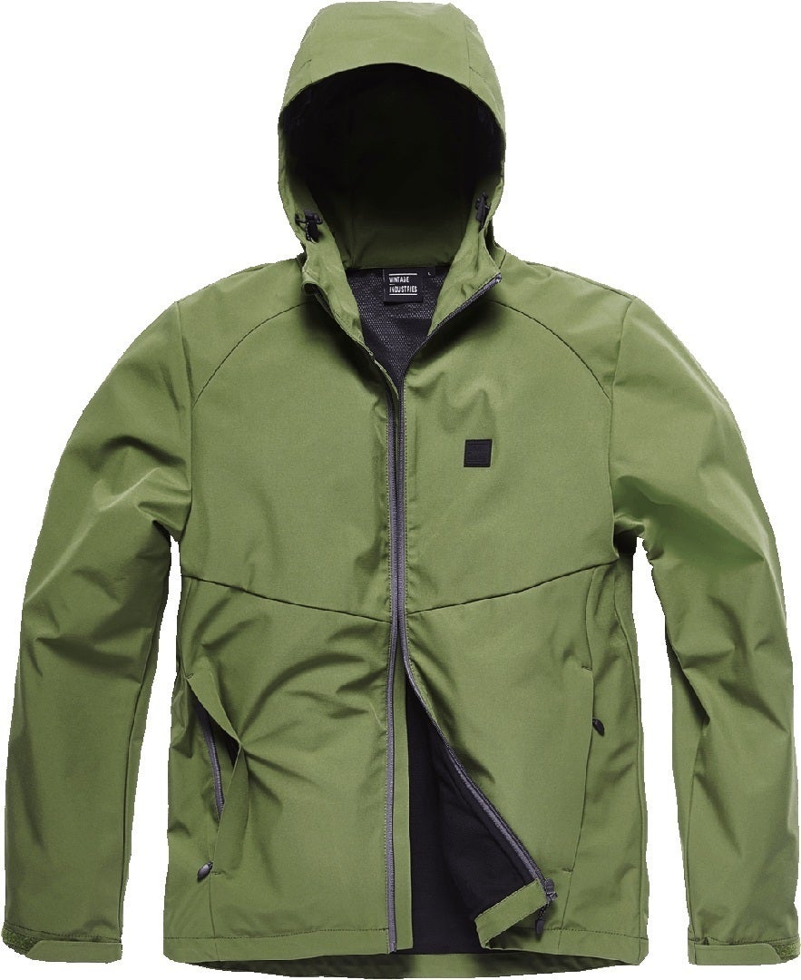 Vintage Industries Ather Veste softshell olive M Figure 1