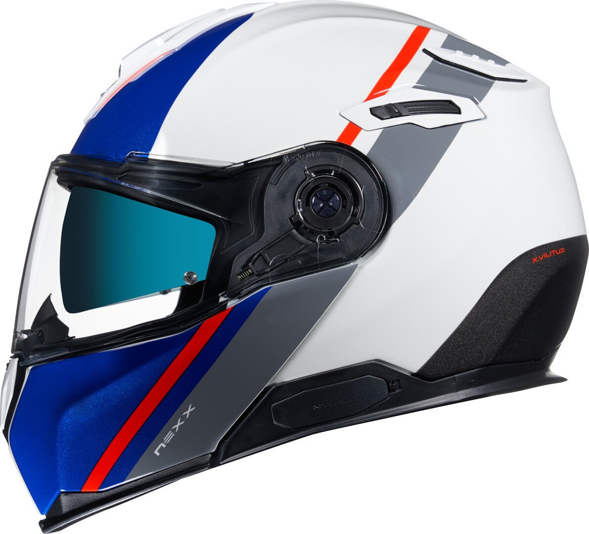 Nexx X.Vilitur Stigen Casco bianco/rosso/blu M (57/58) Figura 1