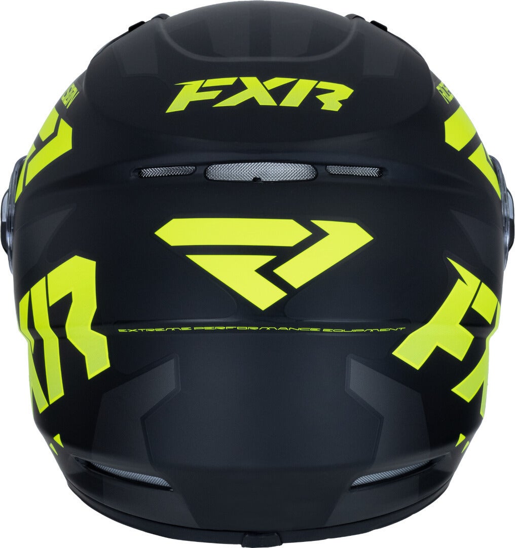 FXR Nitro Core Youth Capacete de Snowmobile preto fosco/amarelo L (53/54) Figura 5