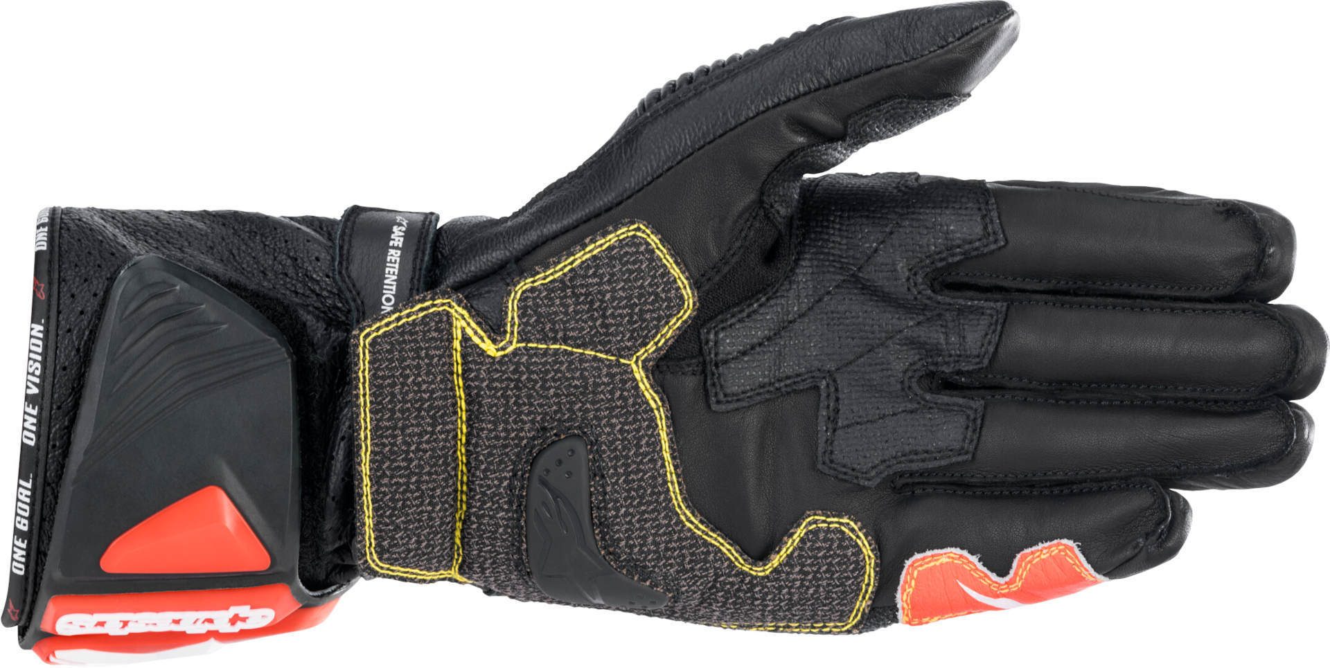 Alpinestars GP Tech V2 Motorcycle Glove black/white/red L Figure 2