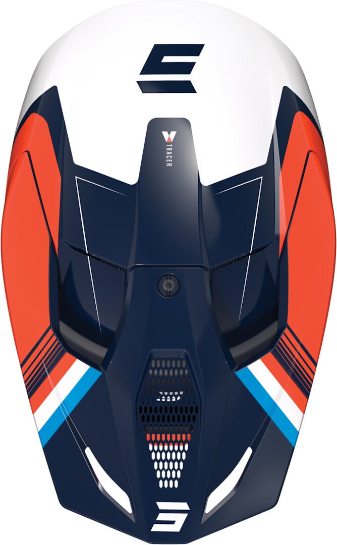 Shot Race Tracer Casco de motocross Naranja/Negro/Blanco M (57/58) Figura 3