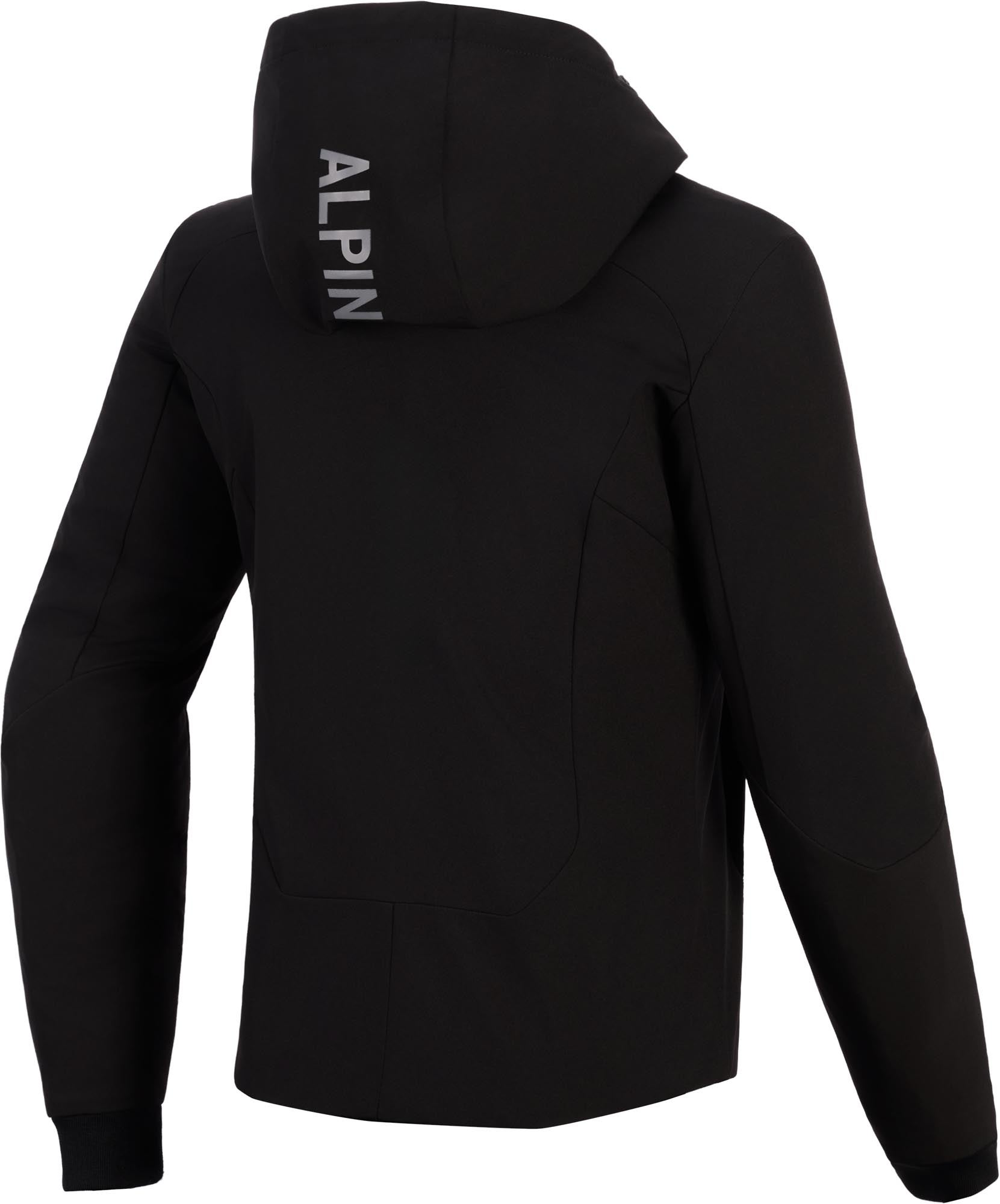 Side view of Alpinestars Stella Radium Tech Ladies Motorcycle Zip Hoodie