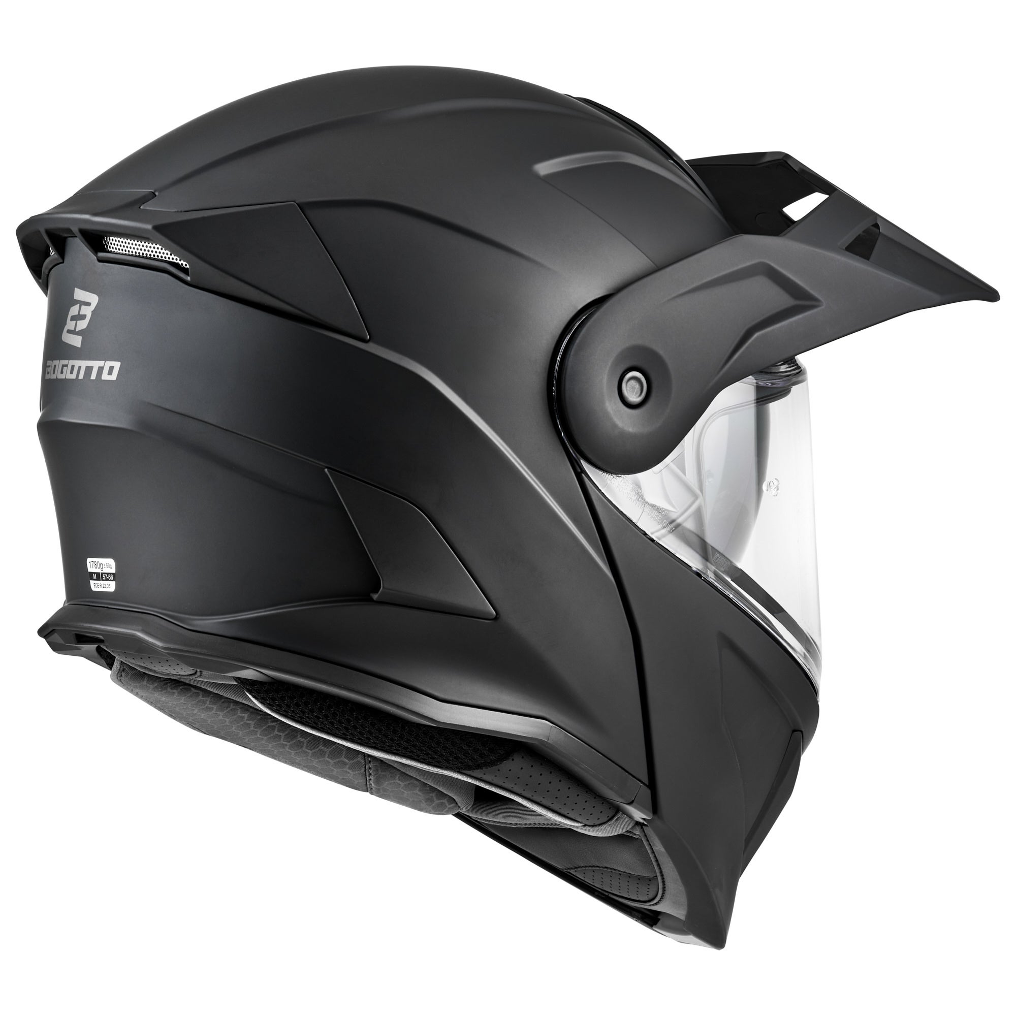 Bogotto H276 Bluetooth Casque modulaire Enduro Noir mat M (57/58) Figure 5