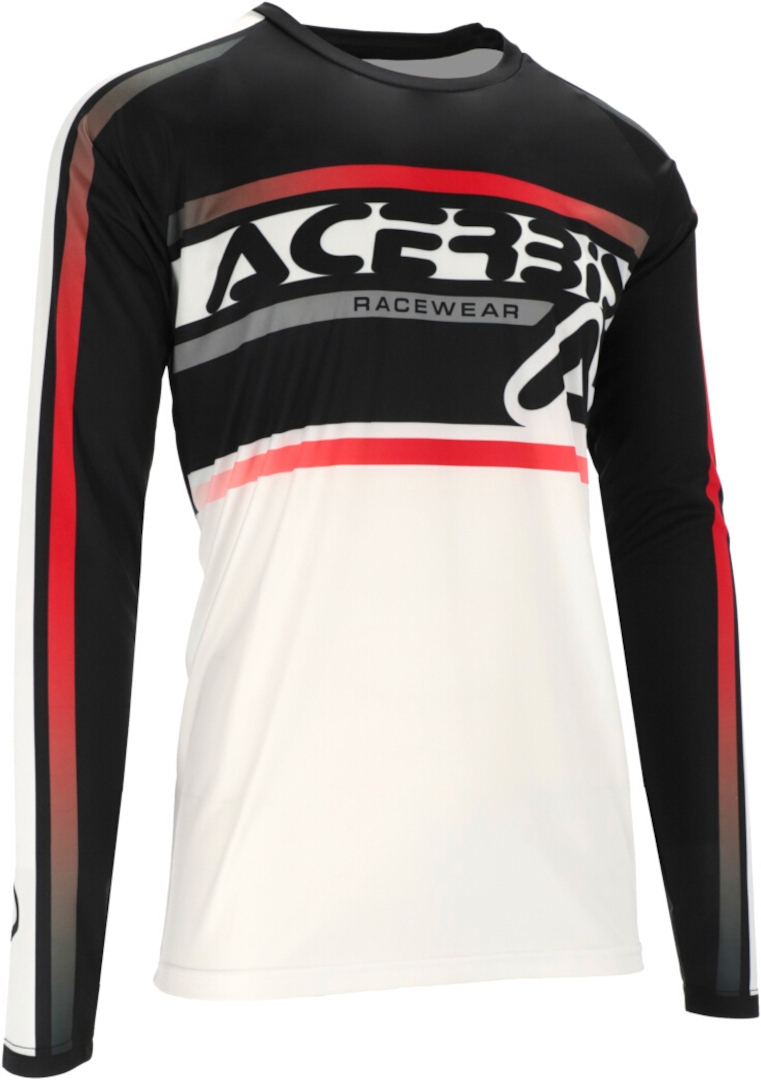 Acerbis MX Linear Lugo Motokrosový dres bílá/černá M Obrázek 1