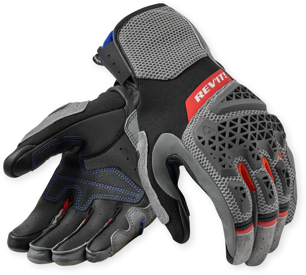black/grey/red