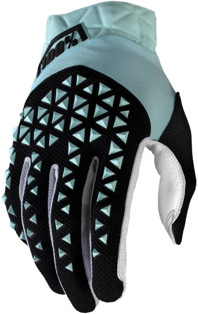 100% Airmatic Luvas azul claro M Figura 1