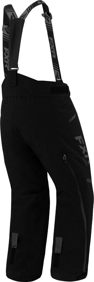 FXR Mission FX 2023 Snowmobile Bib Pants black M Figure 2