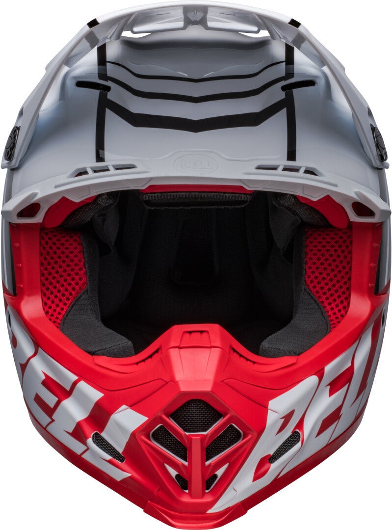 Bell Moto-9S Flex Sprint Motorcross helm wit/rood M Figuur 2