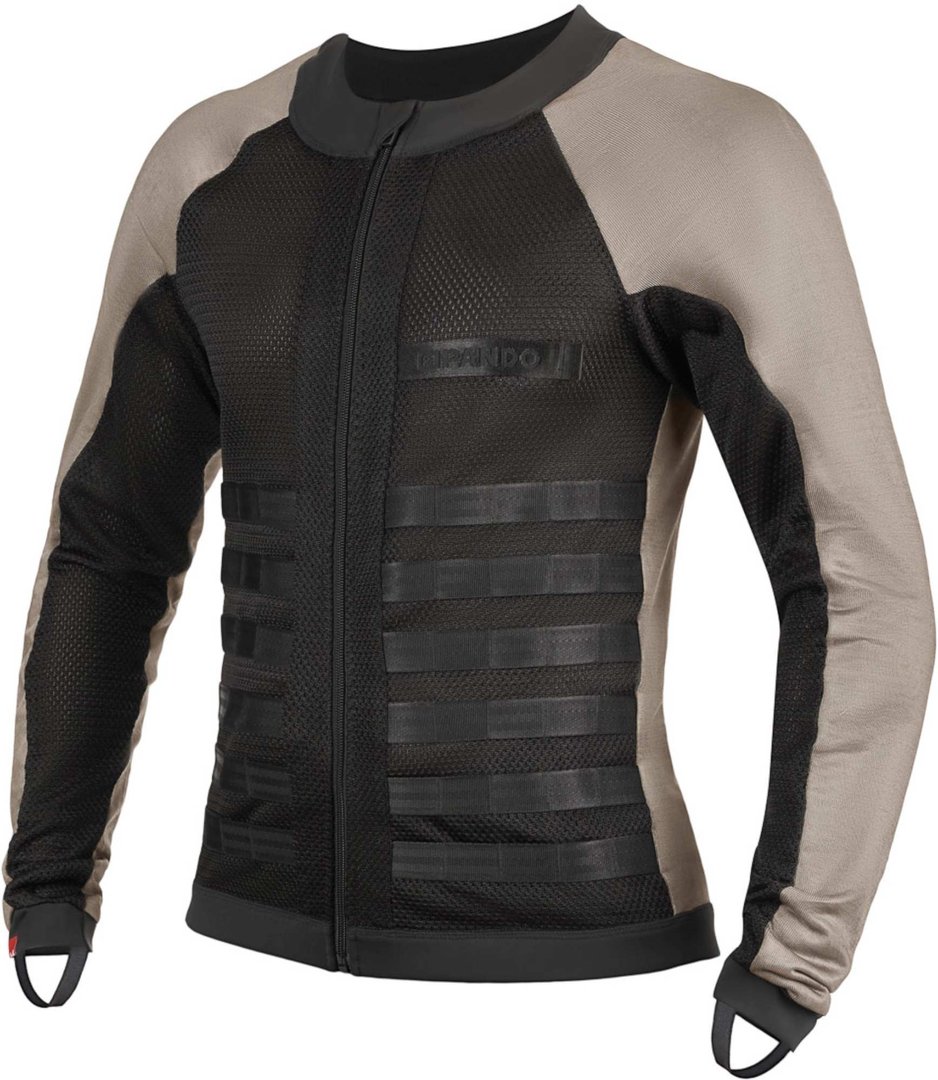 Pando Moto Commando UH Giacca tessile moto grigio XS Figura 1
