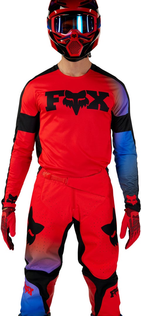 FOX 360 Streak Motocross Jersey rot XL Abbildung 6