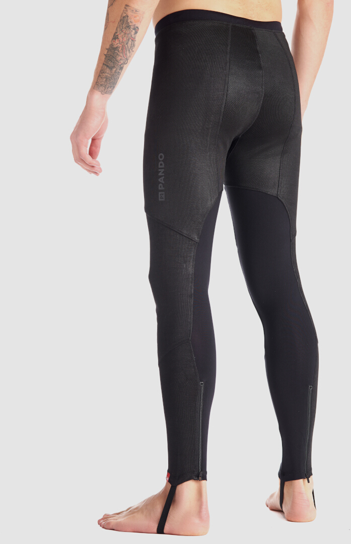 Side view of Pando Moto Skin UH AAA Functional Pants