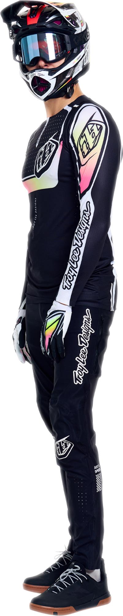 Troy Lee Designs Sprint Ultra Proton Cykeltrøje Sort S Figur 15