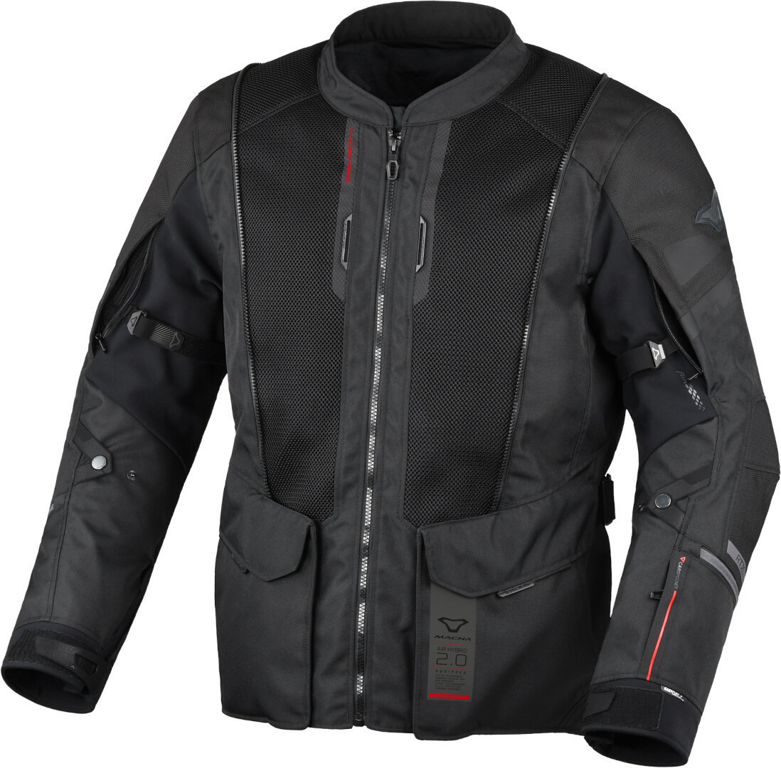 Macna Air Hybrid 2.0 waterproof Motorcycle Textile Jacket black 4XL Figure 2