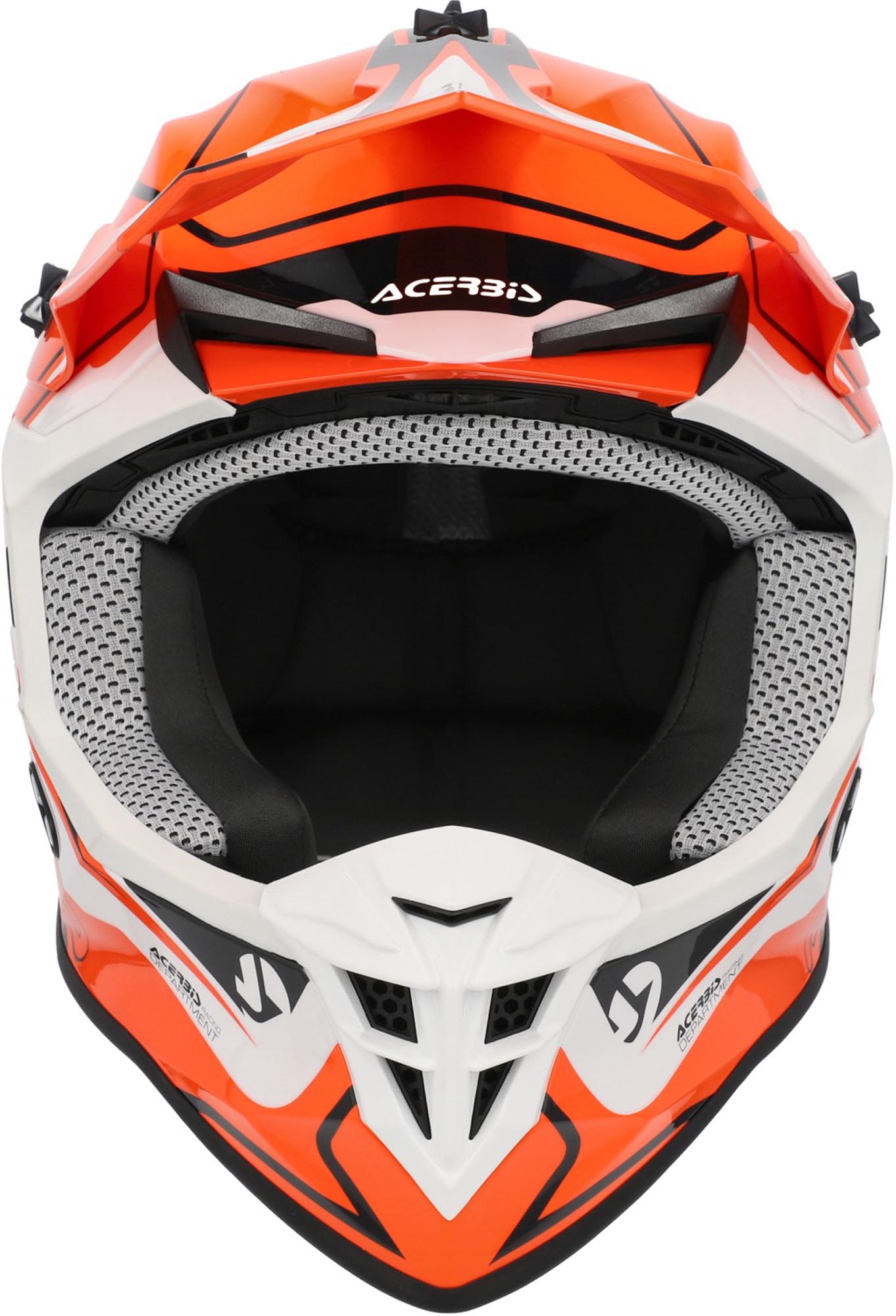 Acerbis Linear 2026 Motocross Helm orange/weiß M (57/58) Abbildung 4