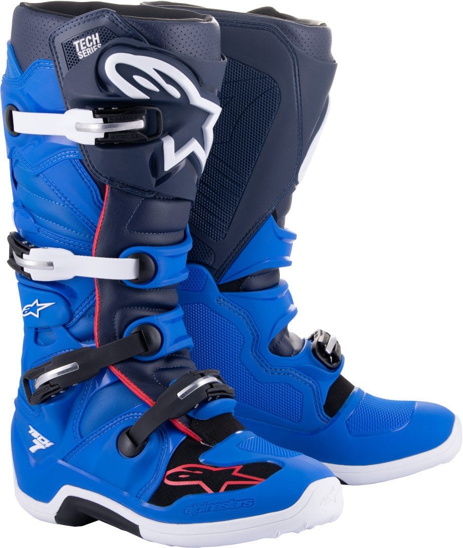 Alpinestars Tech 7 Motocross Boots dark blue/light blue/white 12 (47) Figure 1