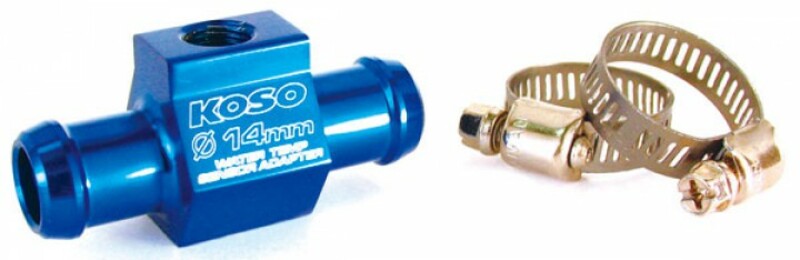 KOSO Adaptor senzor de temperatură a apei, furtun de Ø14mm Figura 1
