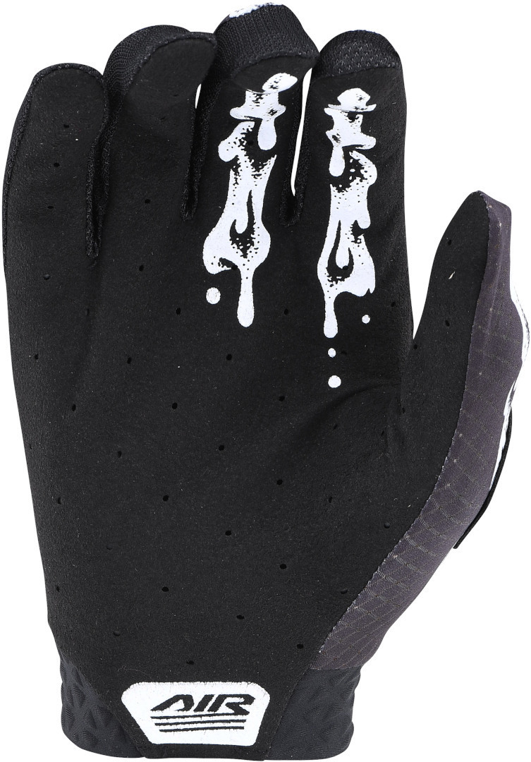 Troy Lee Designs Air Slime Hands Ungdomar Motocross Handskar svart/vitt XS Figur 2