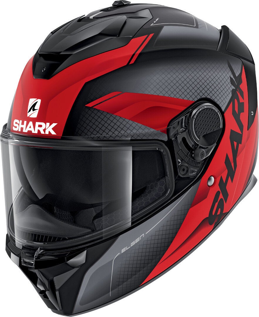 Shark Spartan GT Elgen Micro Helmet black matt/red S (55/56) Figure 1