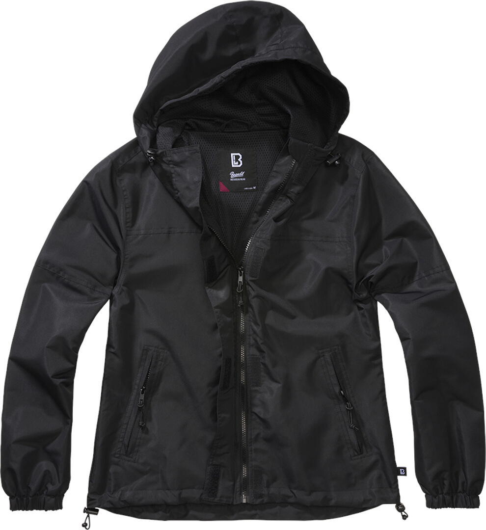 Brandit Summer Windbreaker Jachetă pentru doamne negru XS Figura 1