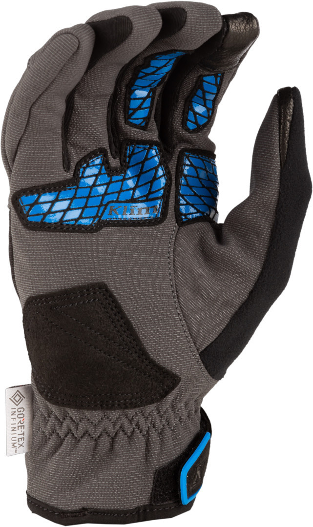 Klim Inversion Motorradhandschuhe grau/blau M Abbildung 2