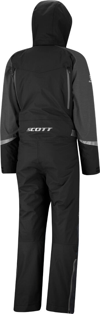 SCOTT DS-I Dryo ワンピーススノーモービルスーツ 黒/灰色 3XL 図2