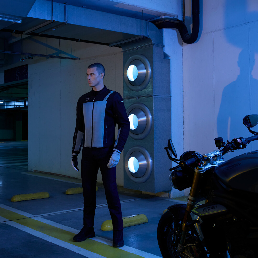 Spidi Corsa Net Windout Motorcykel Textil Jacka Svart/grå S Figur 5