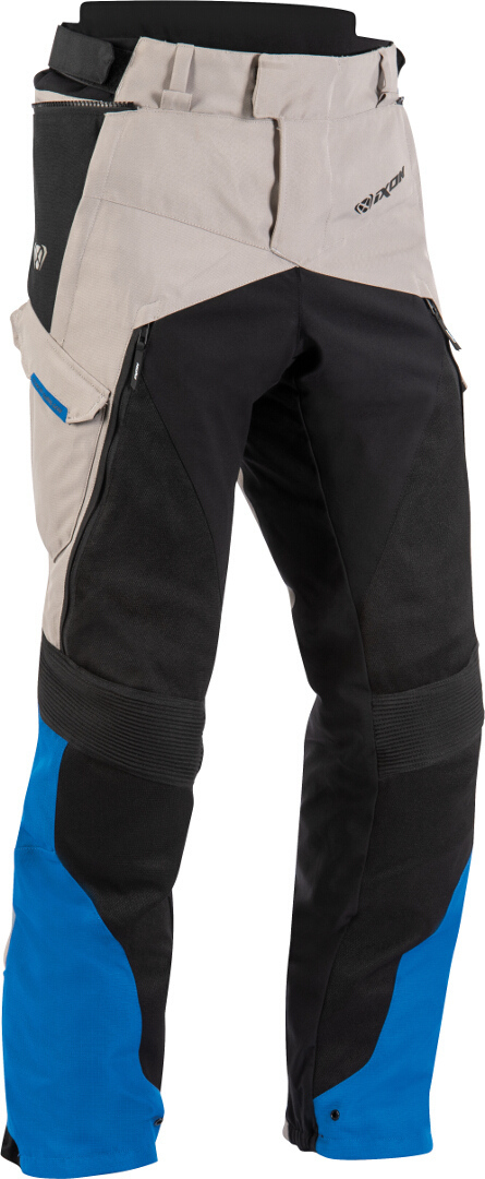 Ixon Eddas Motorcycle Textile Pants black/grey Short S Figure 5