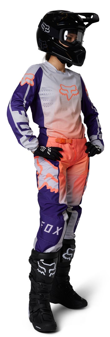 FOX 180 Leed Dames Motorcross Jersey Oranje L Figuur 9