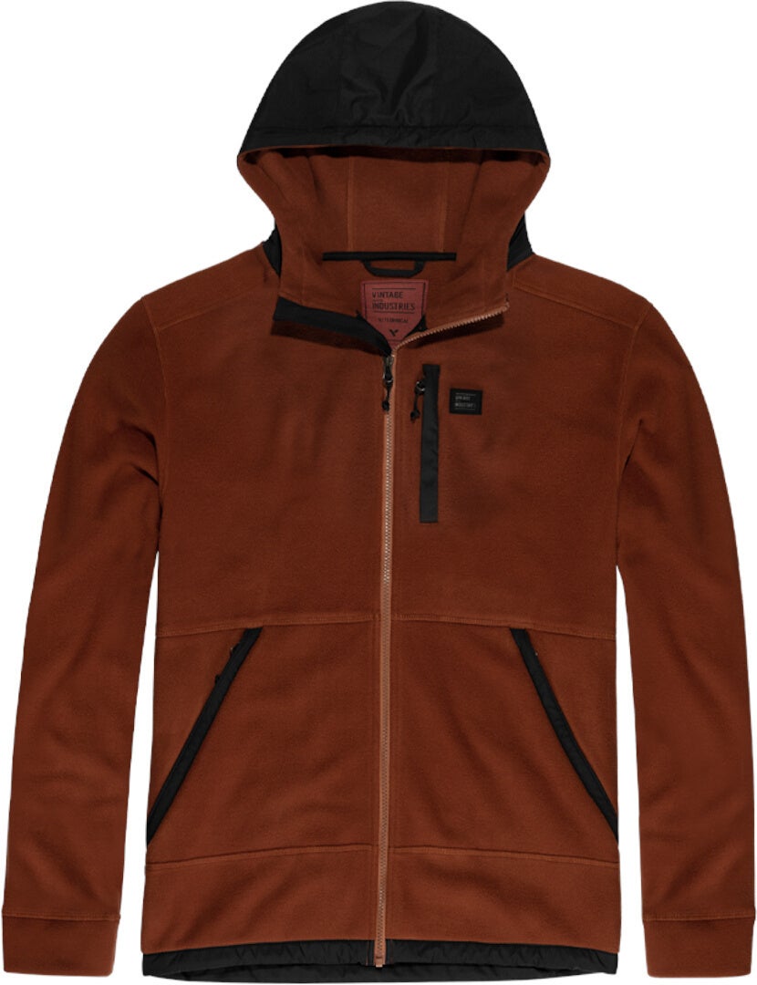 Vintage Industries Vitor Hollow Fibre Fleece Zip Hoodie-image-795555857