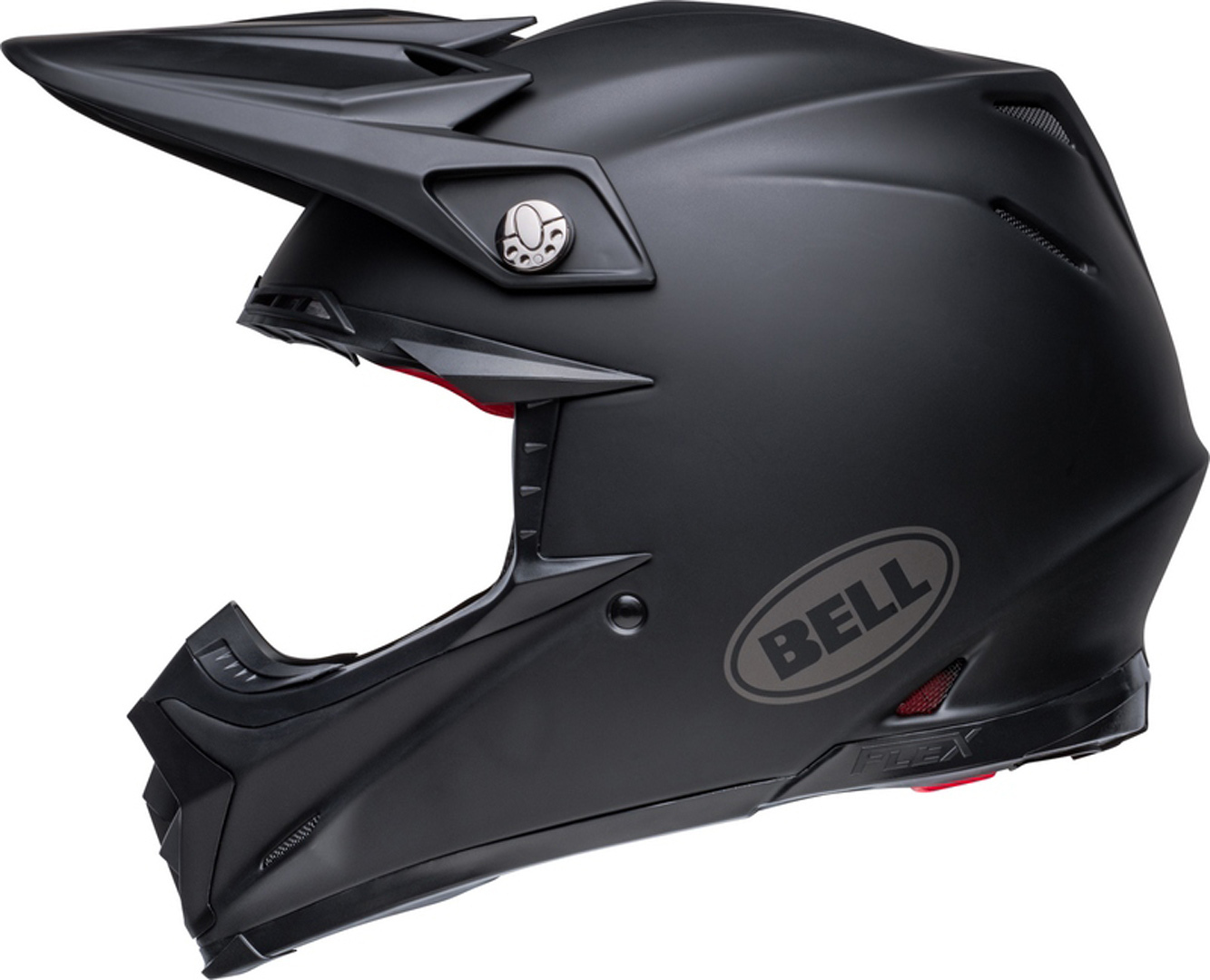 Bell Moto-9s Flex Solid Motorcross helm Black Matt M Figuur 5