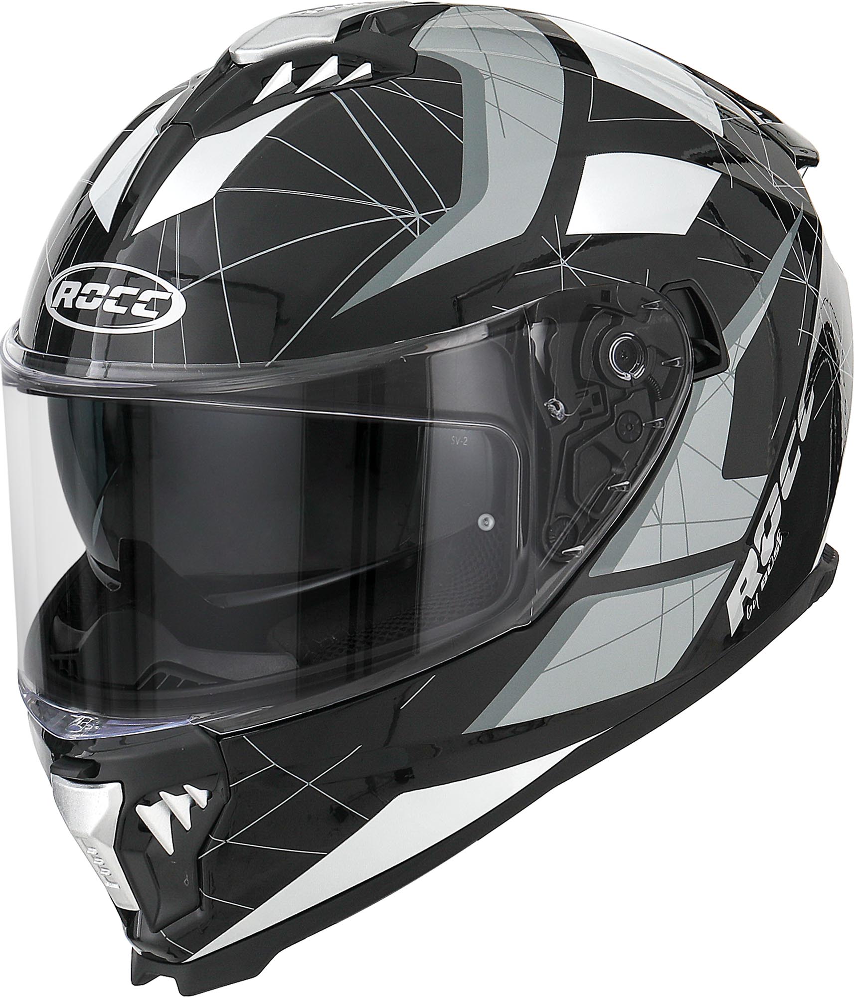 Rocc 390 Helmet black/grey/white XL (61/62) Figure 1