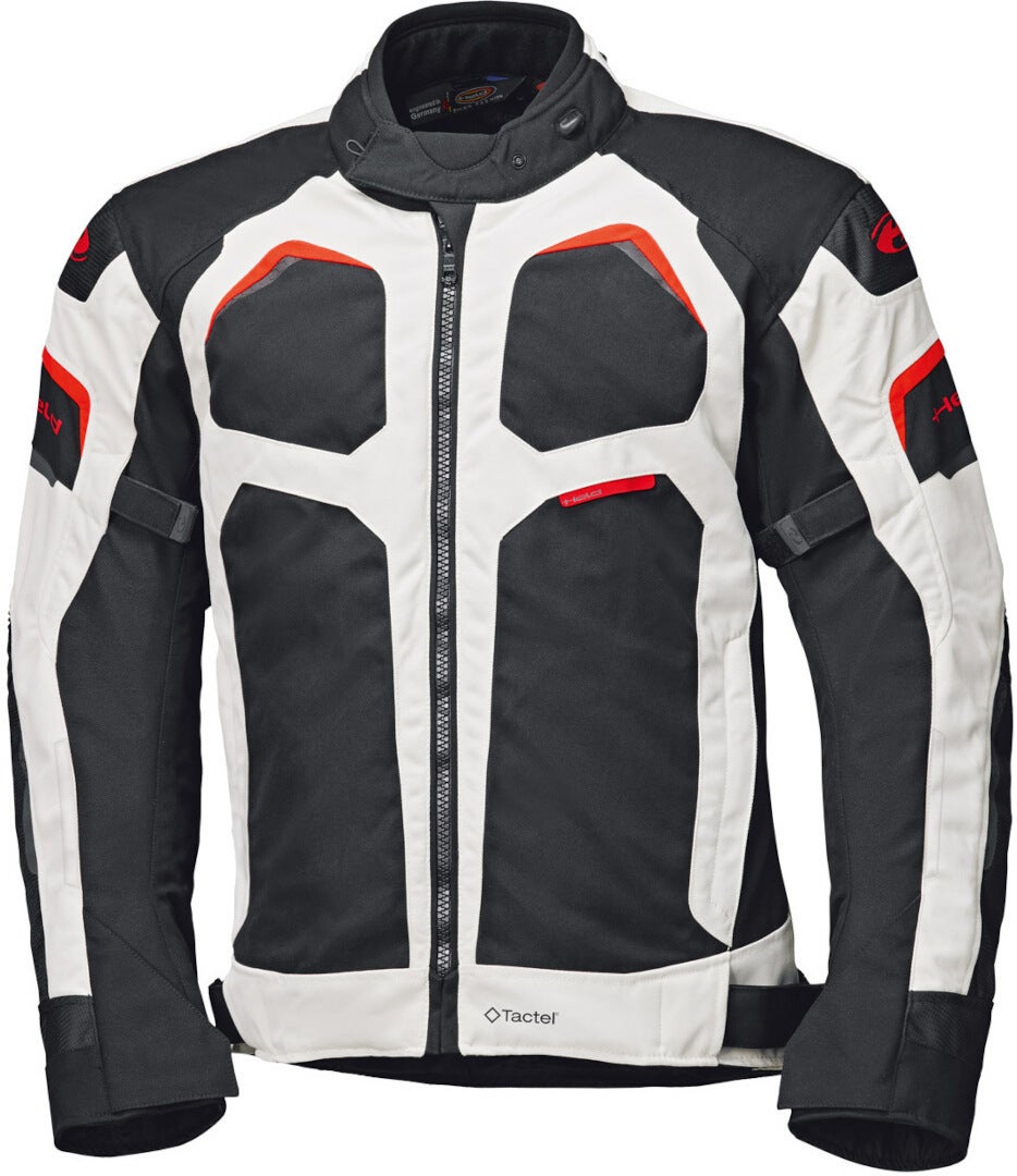 Held Manzano Top waterproof Motorcycle Textile Jacket white/black/red 3XL Figure 1