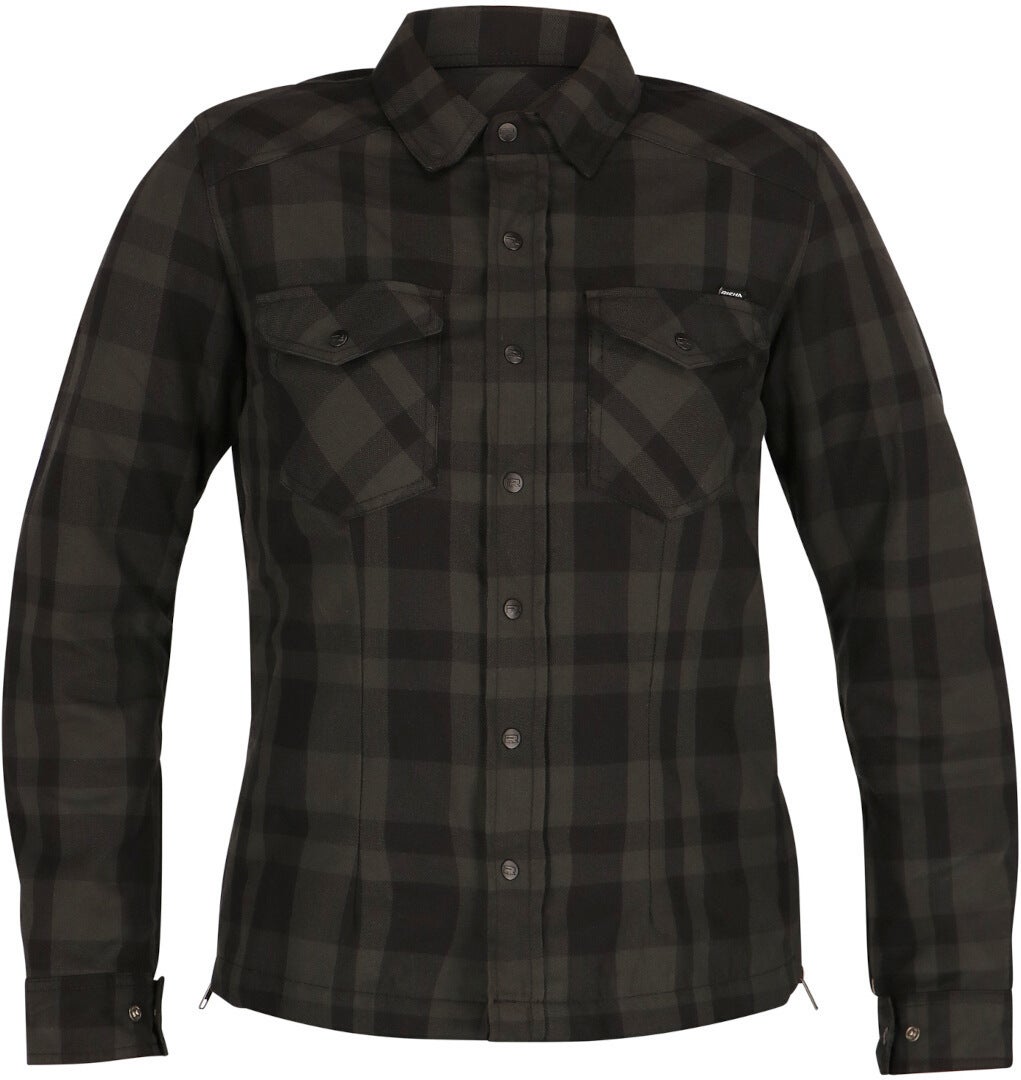 Richa Forest Damen Motorrad Hemd schwarz/dunkelgrau M Abbildung 2