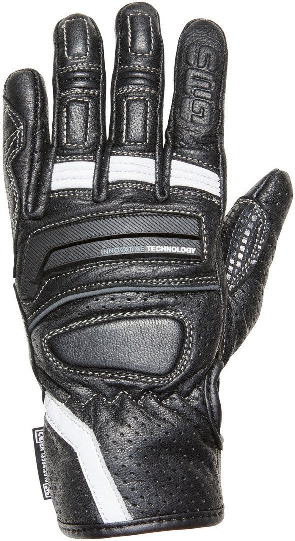 GMS Navigator Damer Motorcykel Handsker Sort/hvid M Figur 1