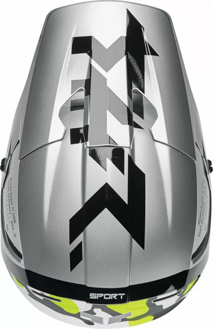 Thor Reflex Riot Cască de motocross galben/negru/argintiu XL (60/61) Figura 2