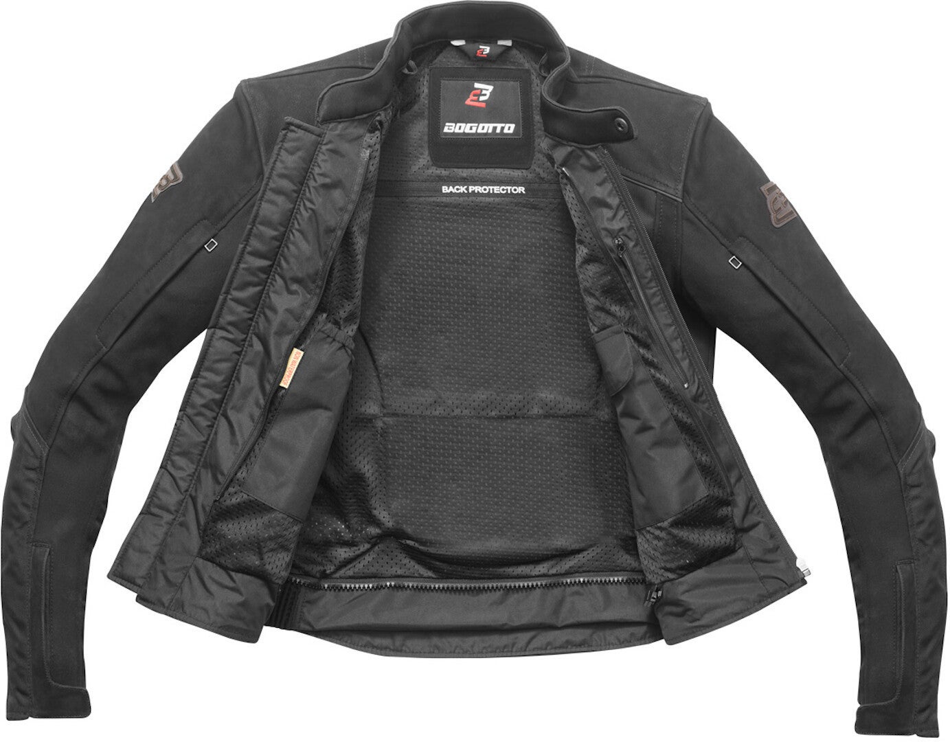 Bogotto Tek-M waterproof Motorcycle Leather- / Textile Jacket 3XL Figure 4