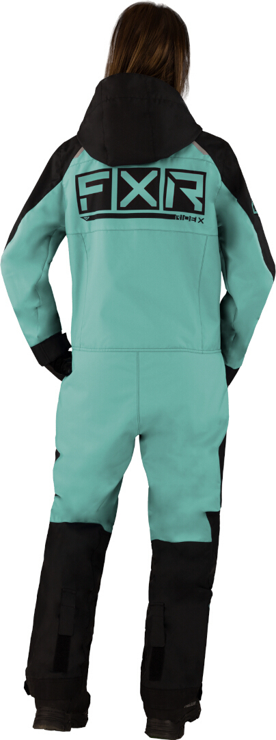 FXR Recruit Lite 2023 Costum de snowmobil One Piece pentru doamne Negru/Verde 10 Figura 2