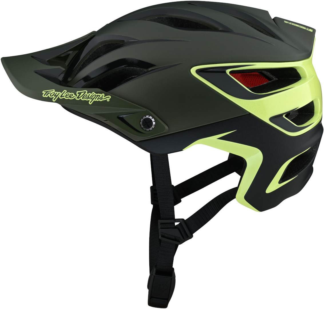 Troy Lee Designs A3 Uno MIPS Casque de vélo Vert M/L Figure 1