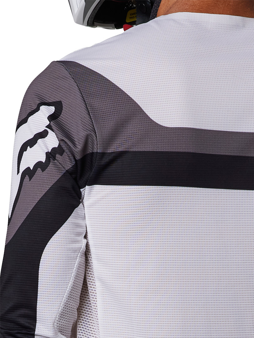 FOX Flexair Efekt Motocross trøje Sort/hvid M Figur 2